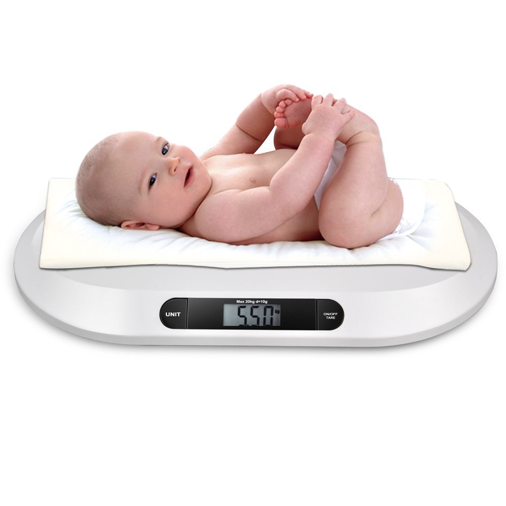 Digital Baby Weighing Scale with a Removable Weighing Basket
