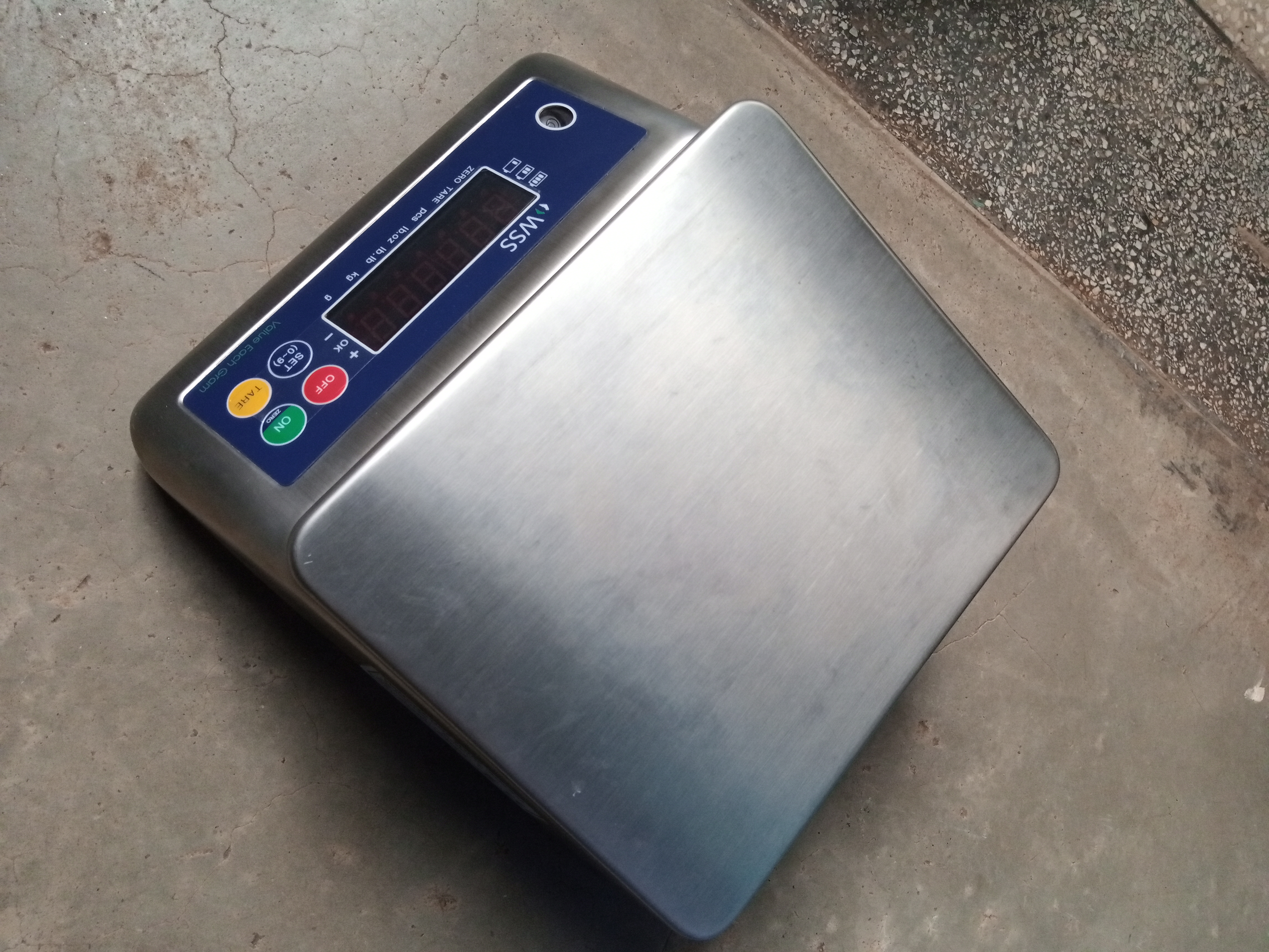digital waterproof weight stainless steel scales 3kg
