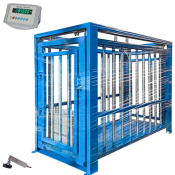 Electronic Animal Floor Cattle Weighing Scale with Indicator