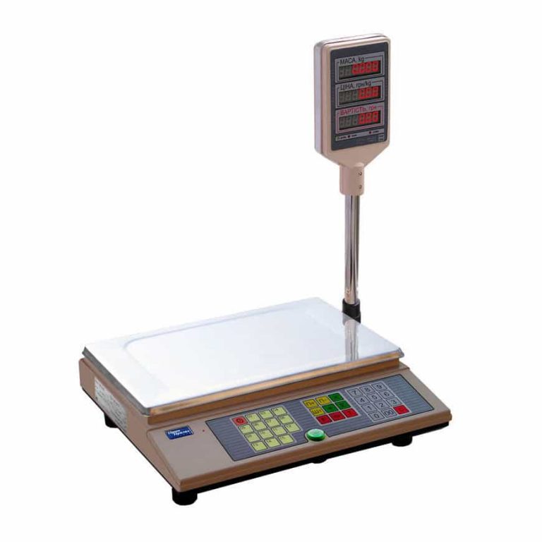 Price scale for retail shops