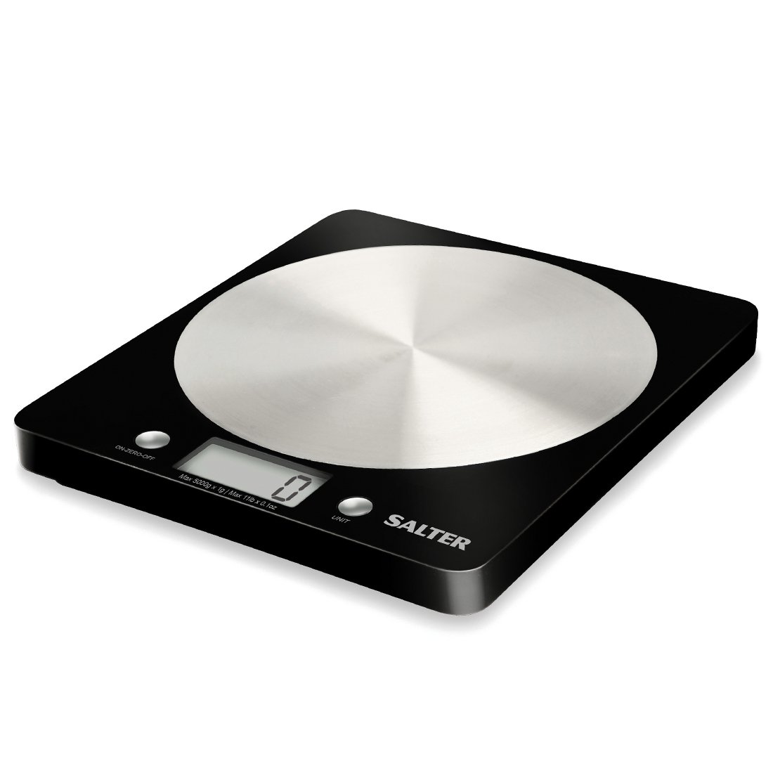 Small kitchen scale for coffee brewing