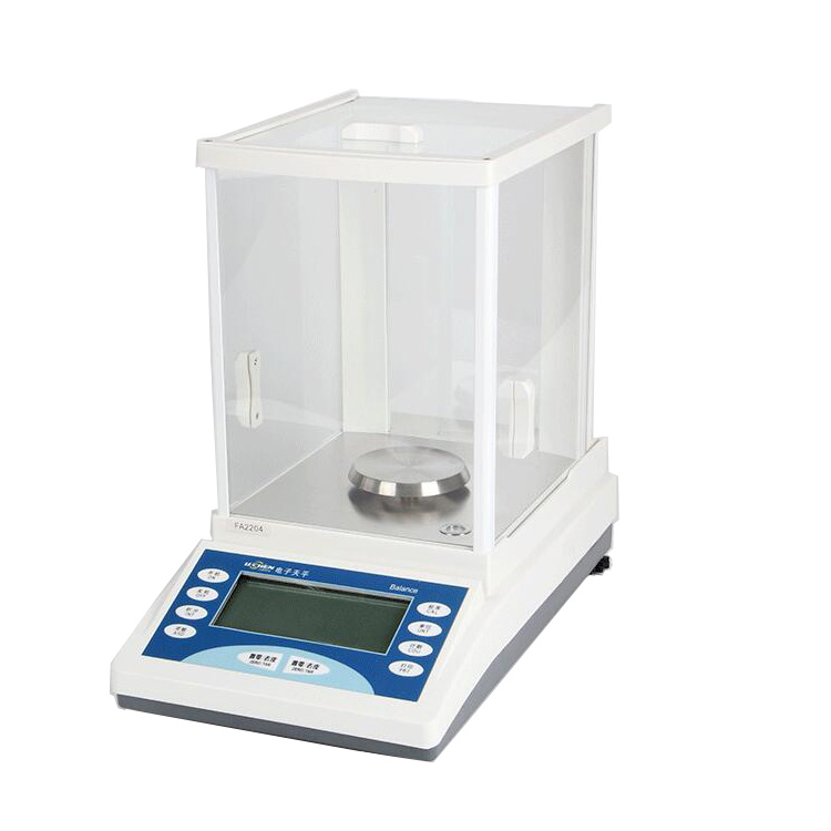 Electric  analytical balance scale for chemistry lab