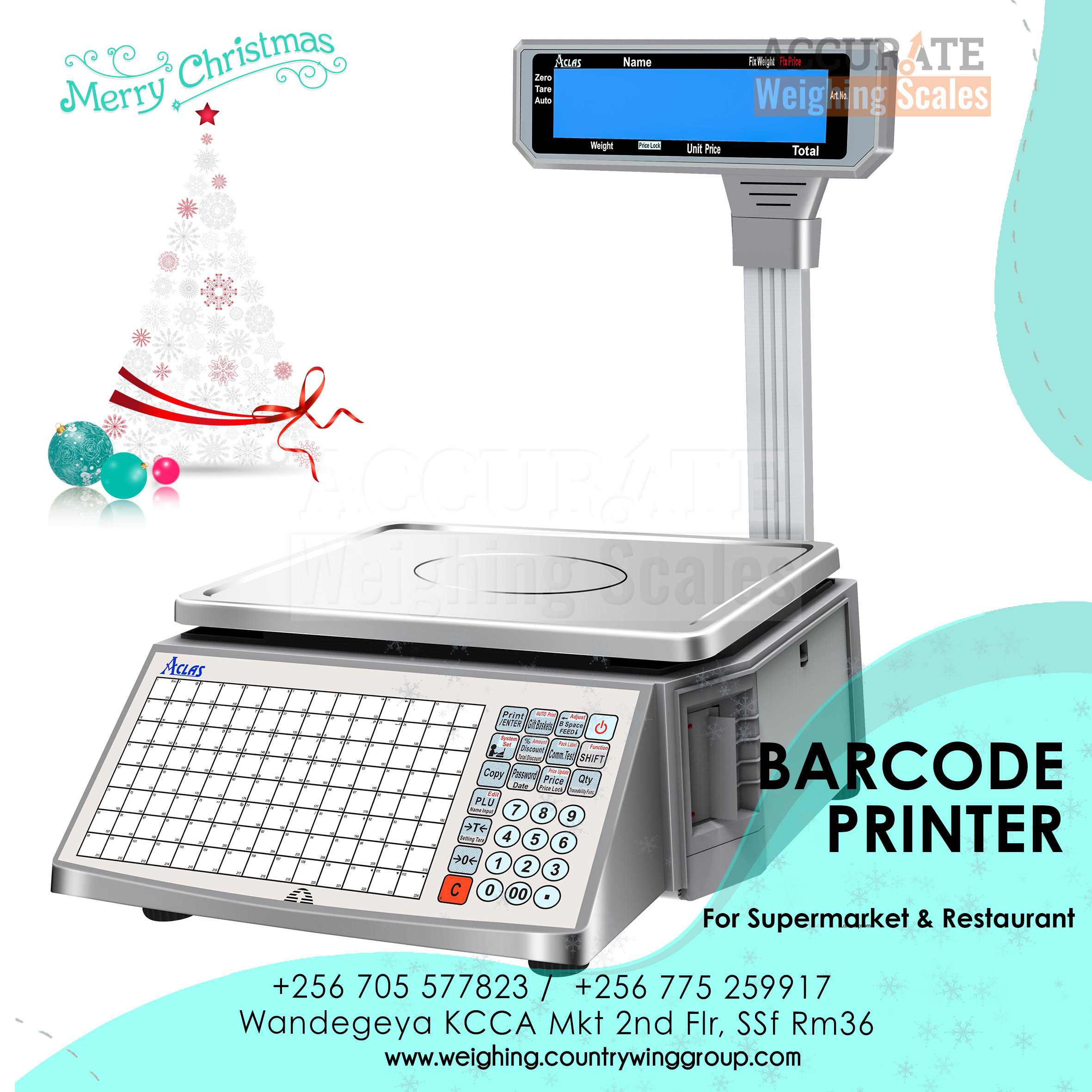 Price Reduction Barcode Label Scale – Supermarket