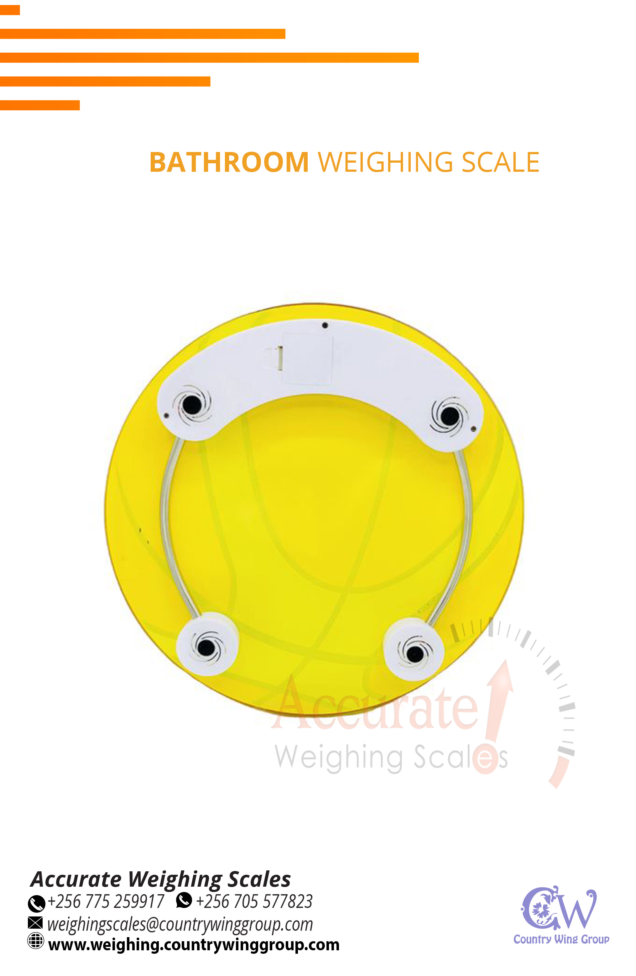 slim digital weighing scale is ideal for individuals