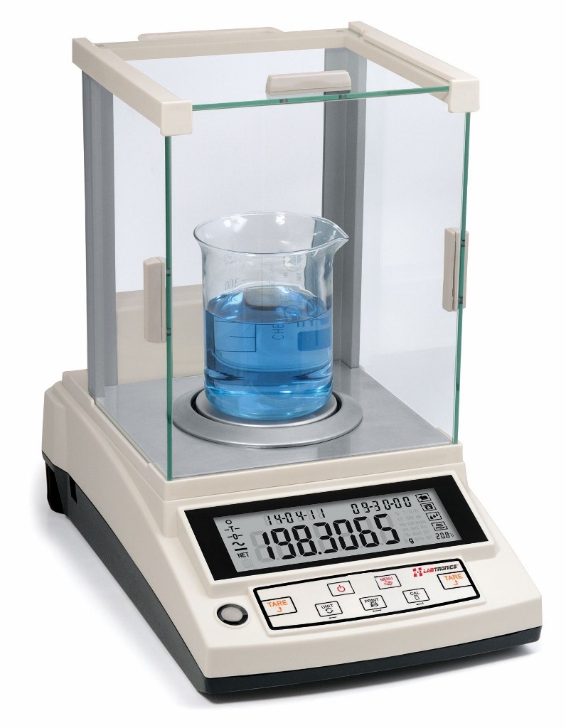 Precision Scale with Calibration Weights, Tweezers & Weighing Accessories