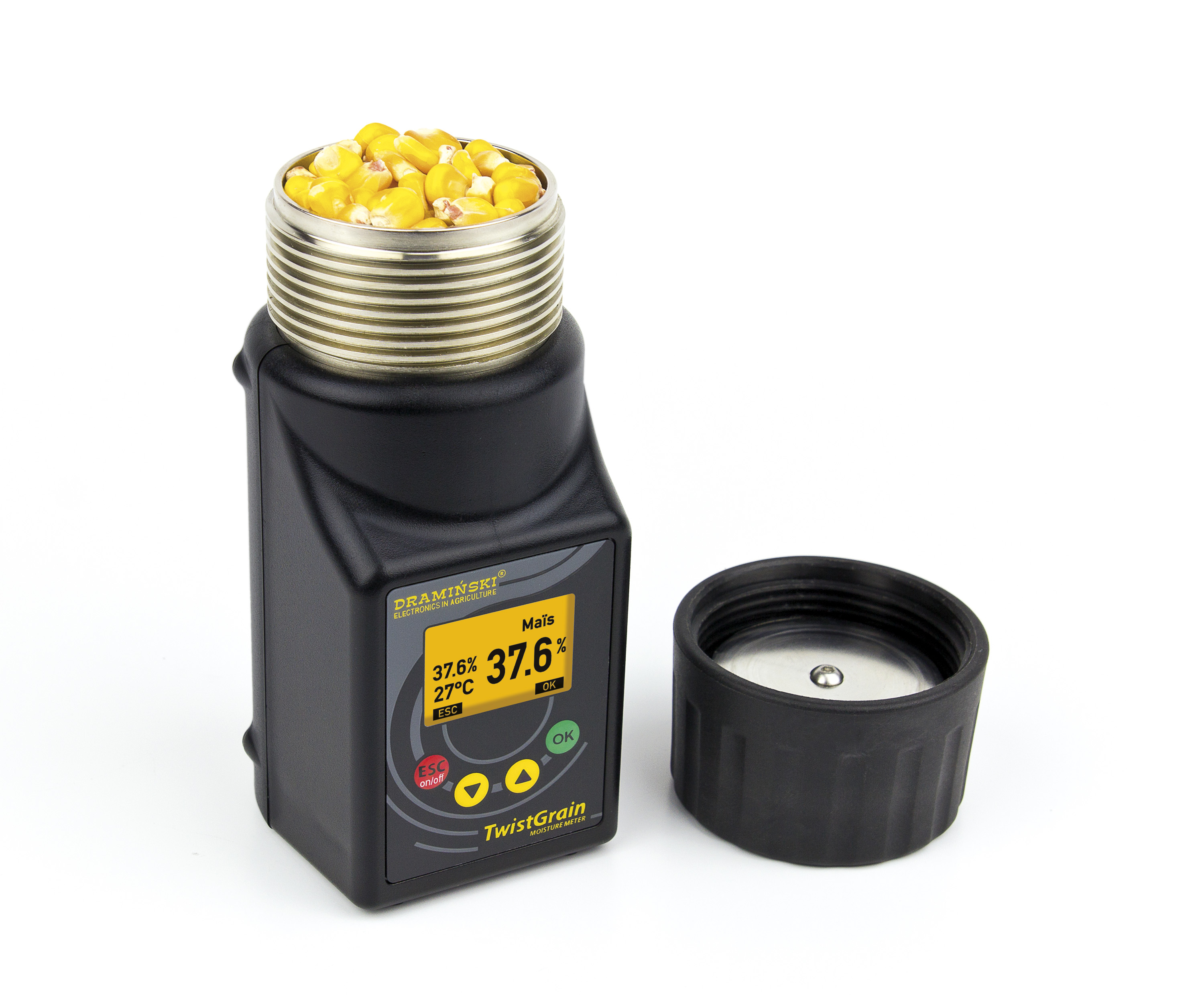 High-Tech DRAMINSKI Twist-Grain Pro Moisture Meter