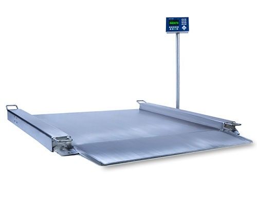 Modular design for flexible installation floor Scale