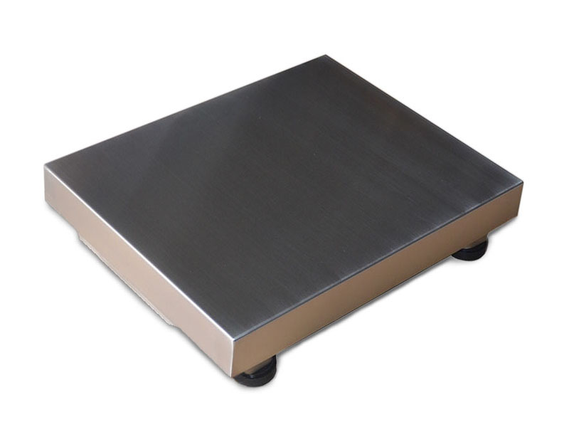 Levelled platform for maximum stable floor Scale