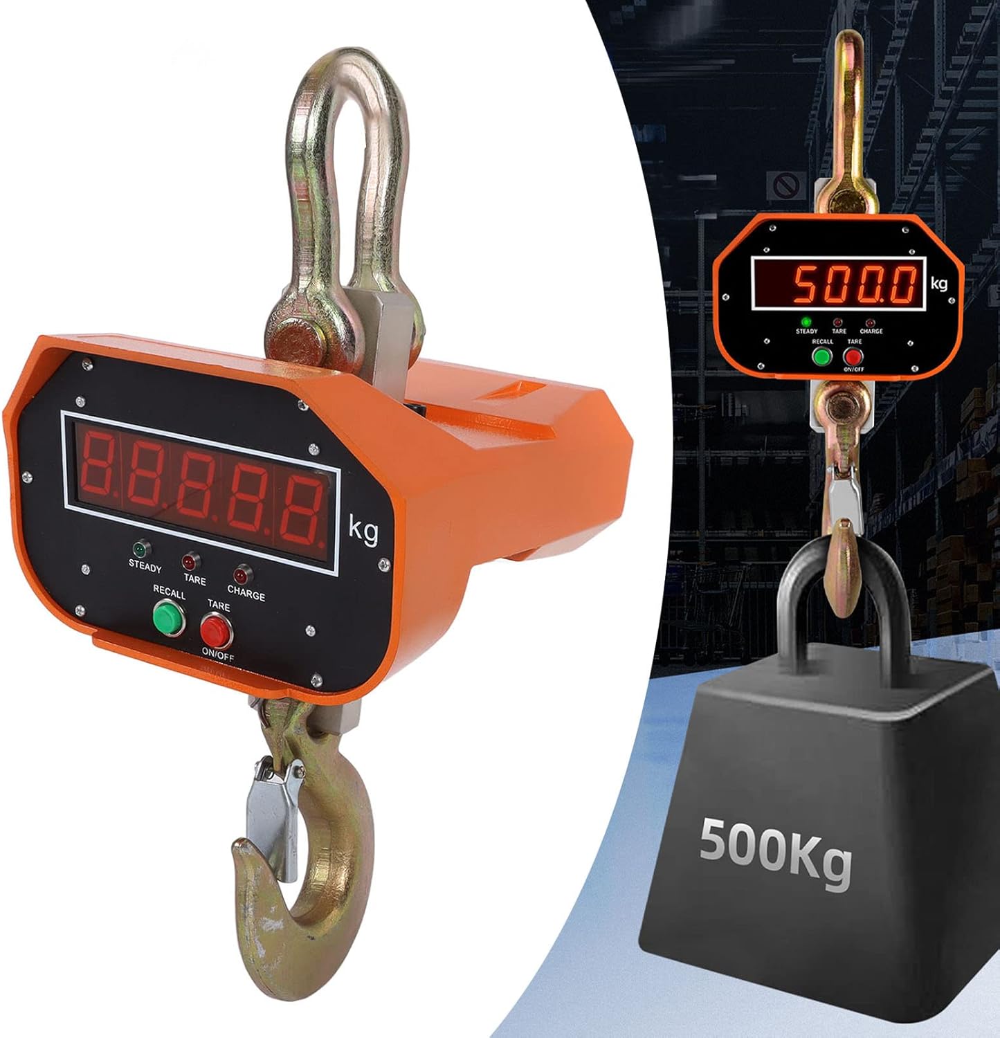 Large Crane Scale – Farm & Hunting Heavy-Duty Weighing