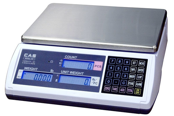 digital display for easy weight reading counter scales