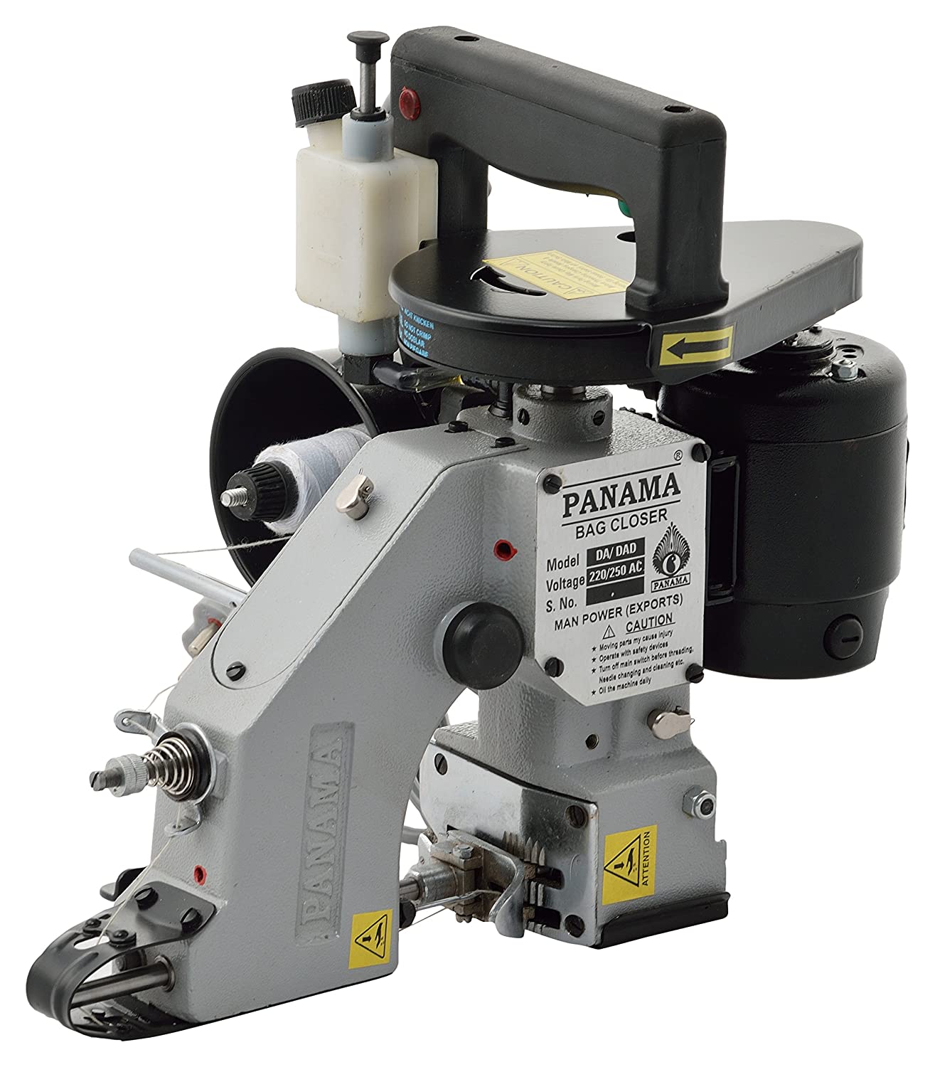 Operating Sack Sewing Machine