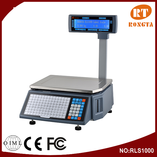 dealer shop for barcode printing scale with LCD/LED backlit for sale Mbarara