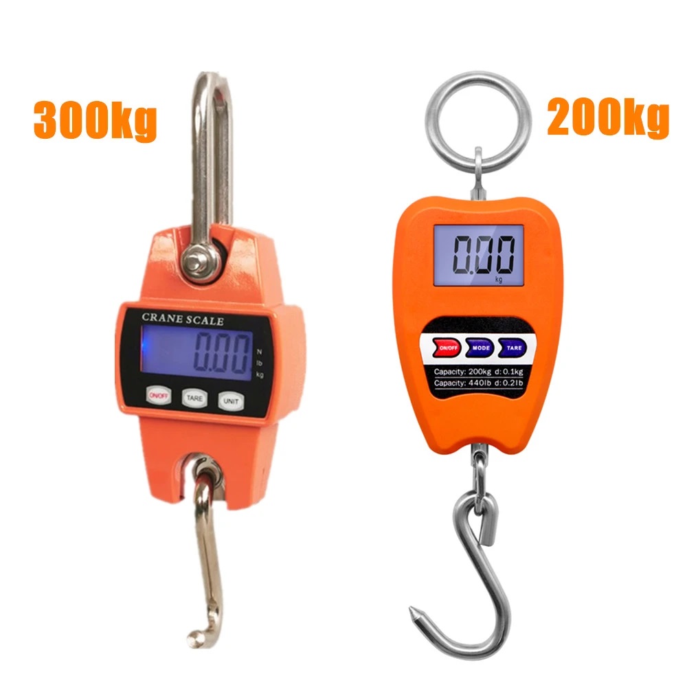 Electronic Hook Hanging Scale – 300 kg × 0.05 kg