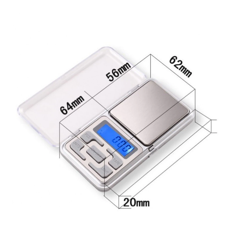high precision mini pocket digital mineral weighing scale