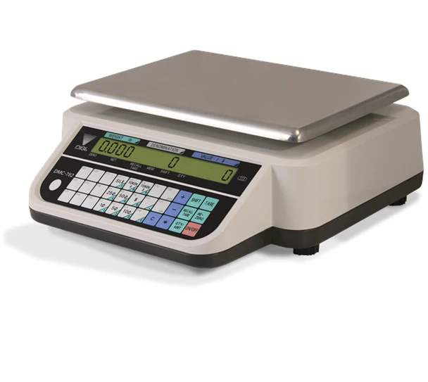 Weighing scale with price display