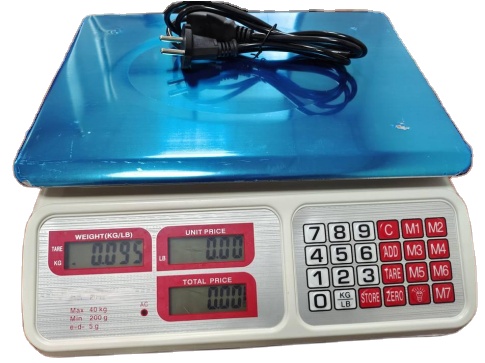 Digital Bench Price Weight Scale – Hoima