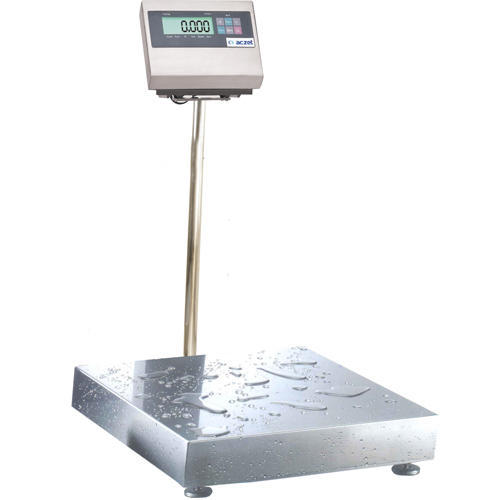 Safety compliant floor weighing scales