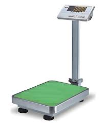 Platform Scales with Stainless Steel Weighing Pan