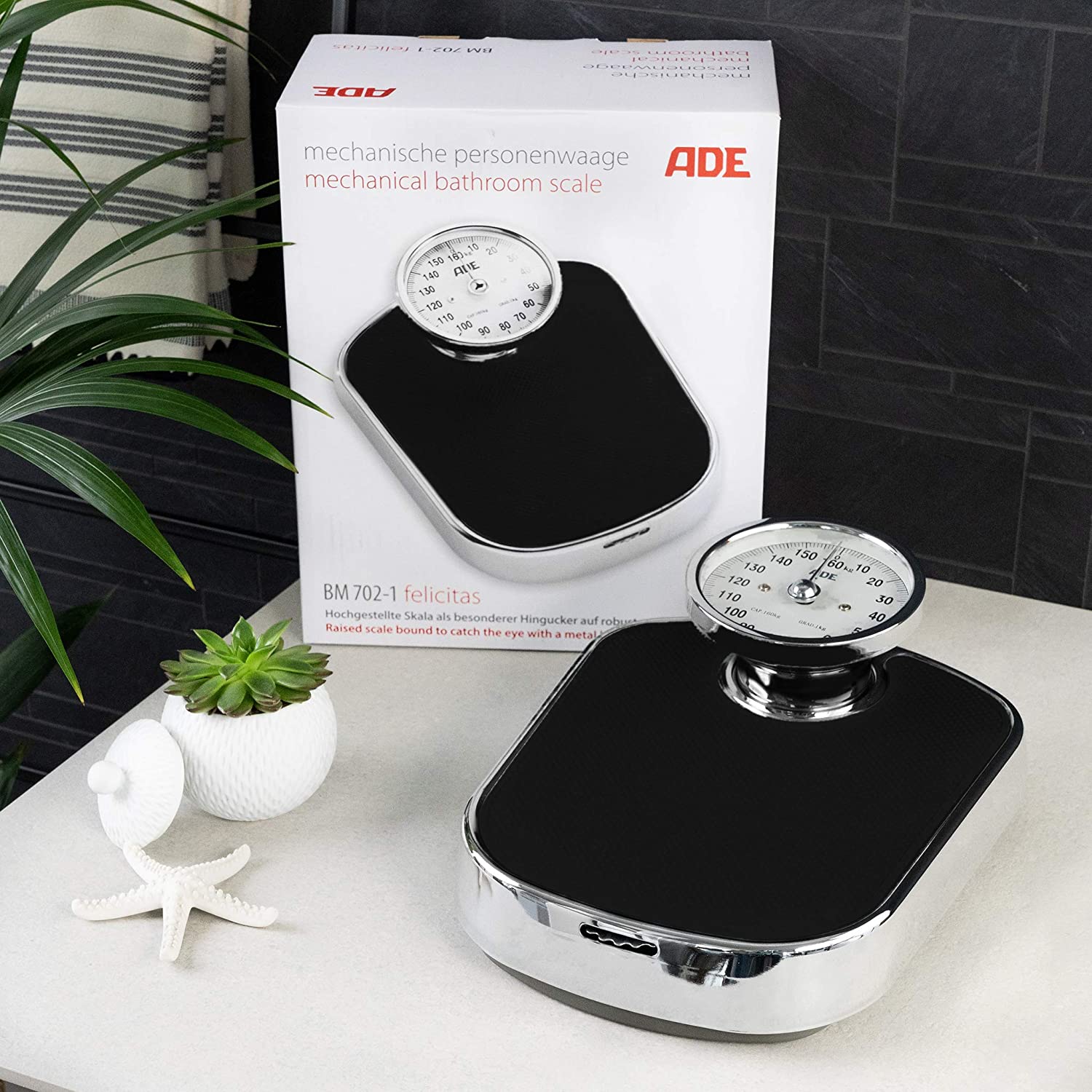 Mechanical Heavy Body Weight Stand on Bathroom Scale 180kg