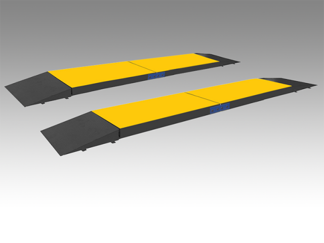 Portable weighbridge with a steel ramp at affordable prices Mbarara