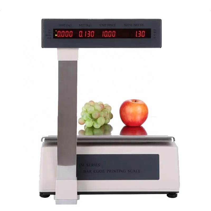 Modern Digital Barcode Label Scale