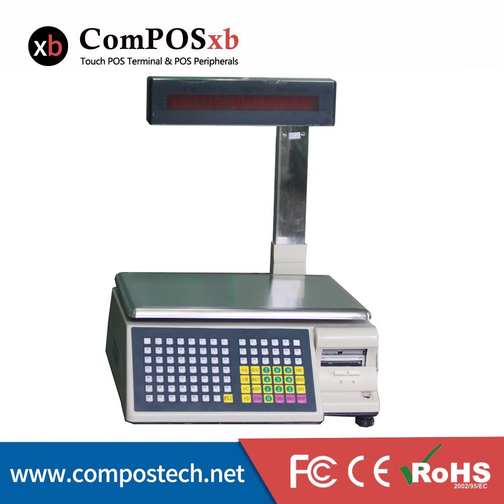 Market weighing scale with price function