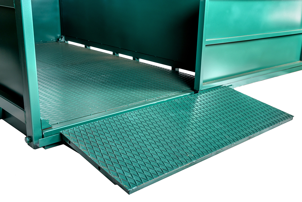 Modern digital floor weighing scale battery included