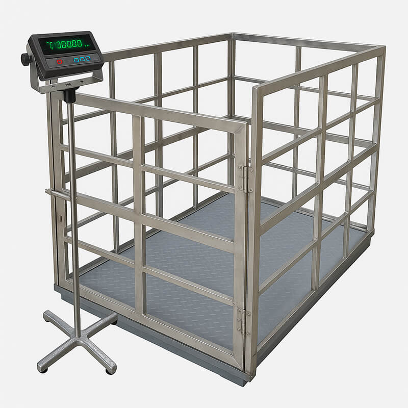 Agricultural Animal Cow Scales in Bukedea-district - view 2