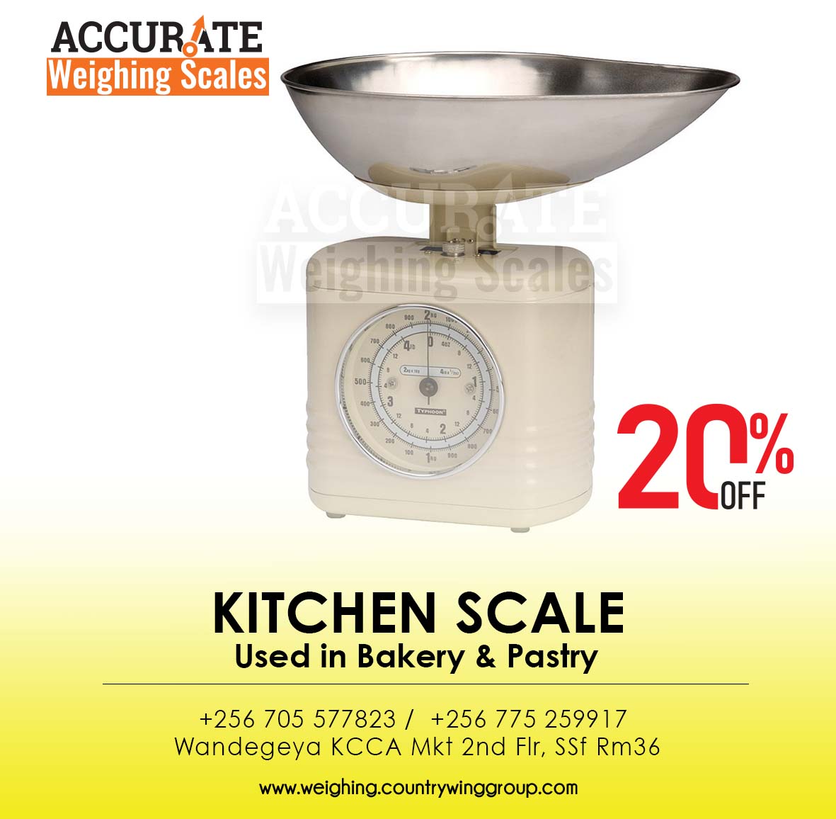 durable stainless steel mechanical kitchen scales