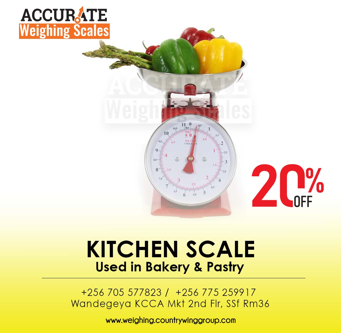 non digital kitchen weighing scales kampala