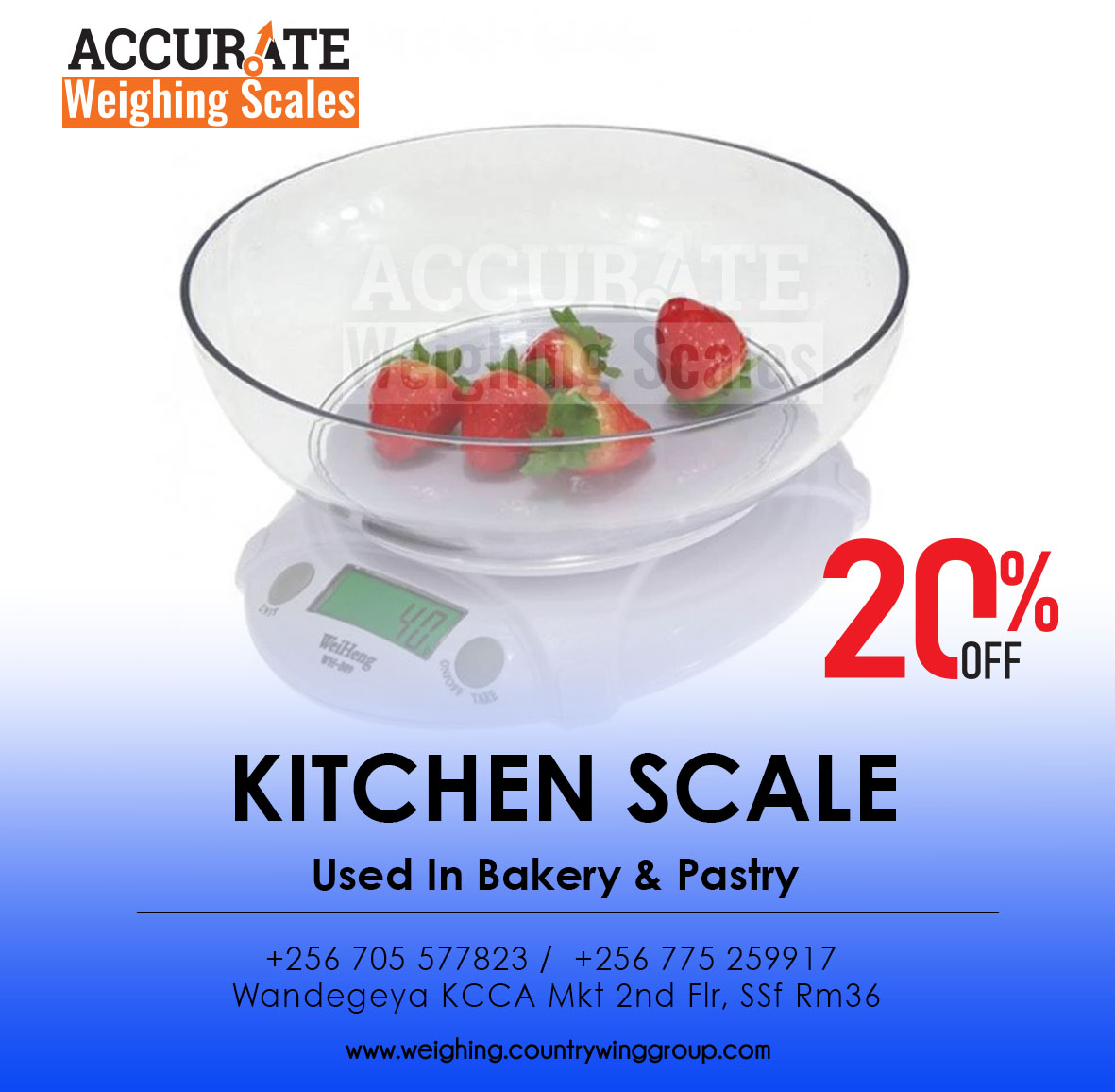 Kampala supplier shop for kitchen weighing scales