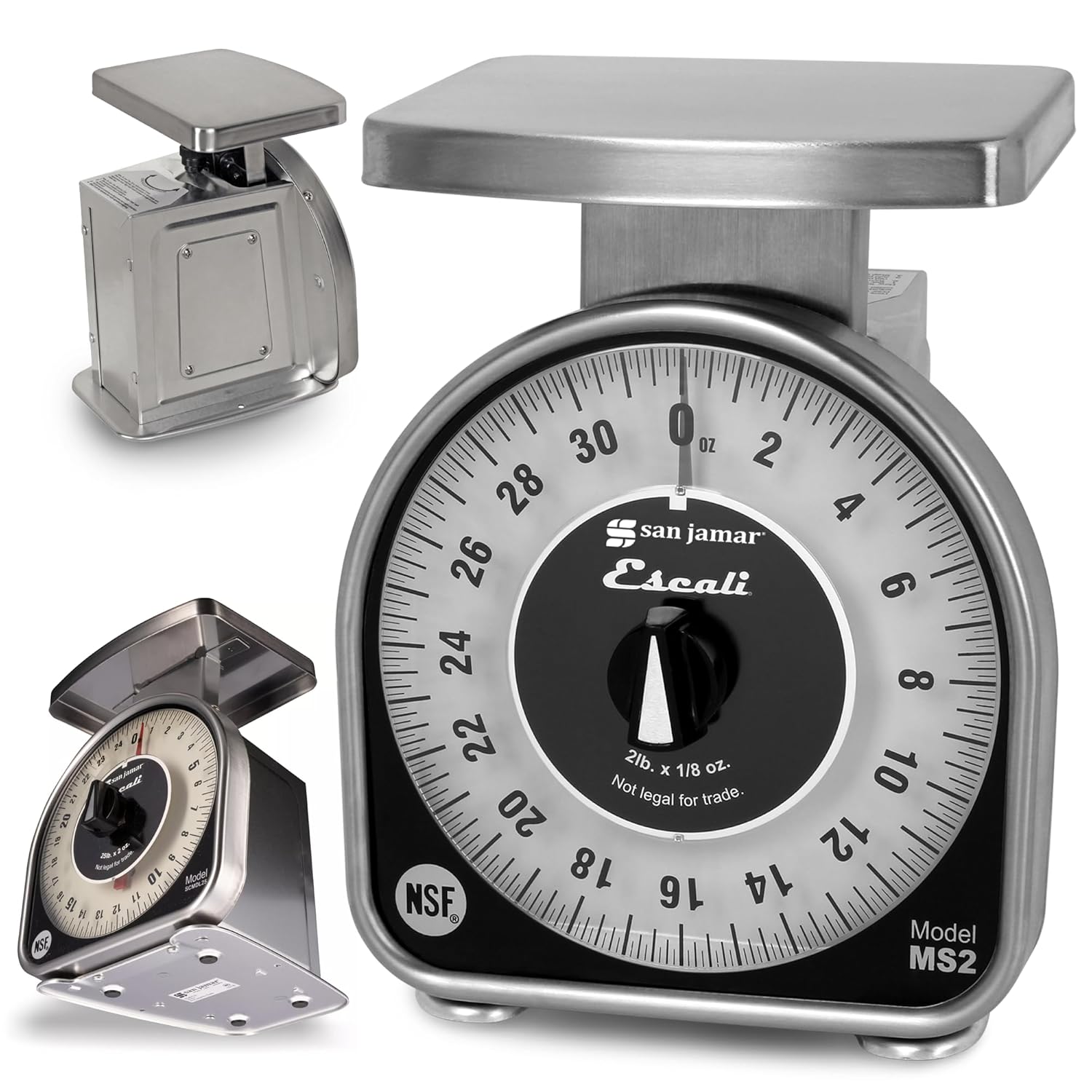 dial mechanical kitchen weighing scale of minimum weight 100g - view 2