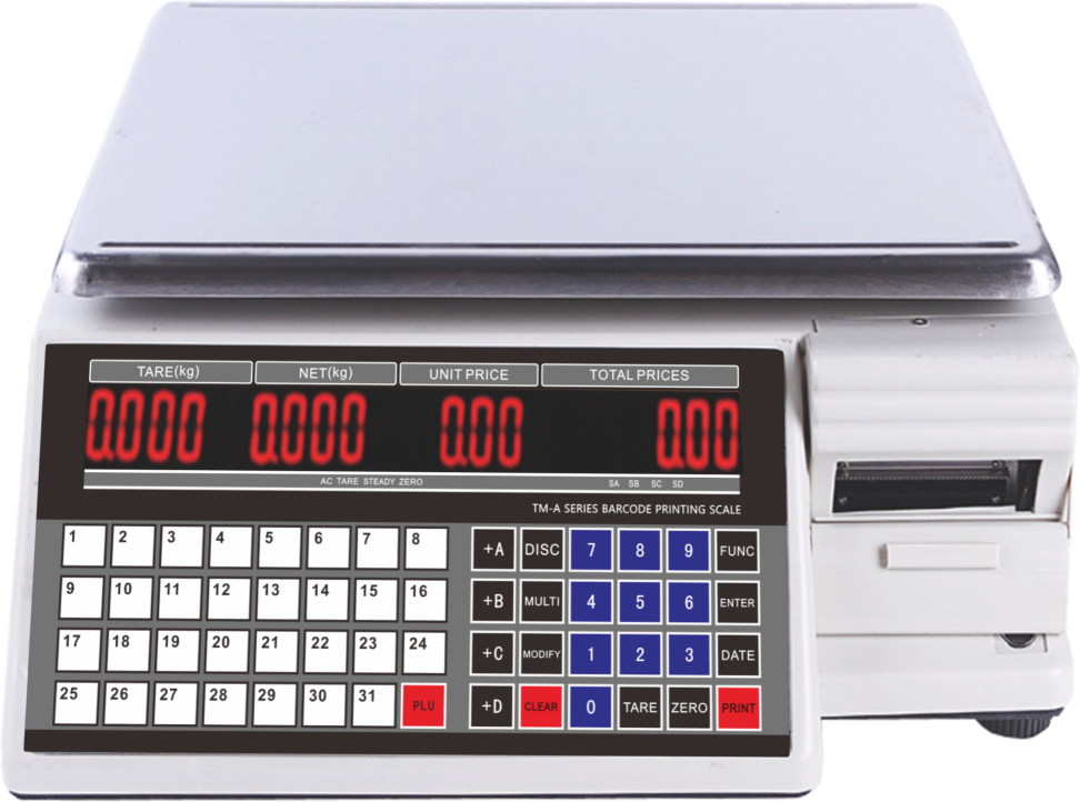 Budget-Friendly Barcode Label Scale - Barcode weighing scale available in Kampala, Uganda