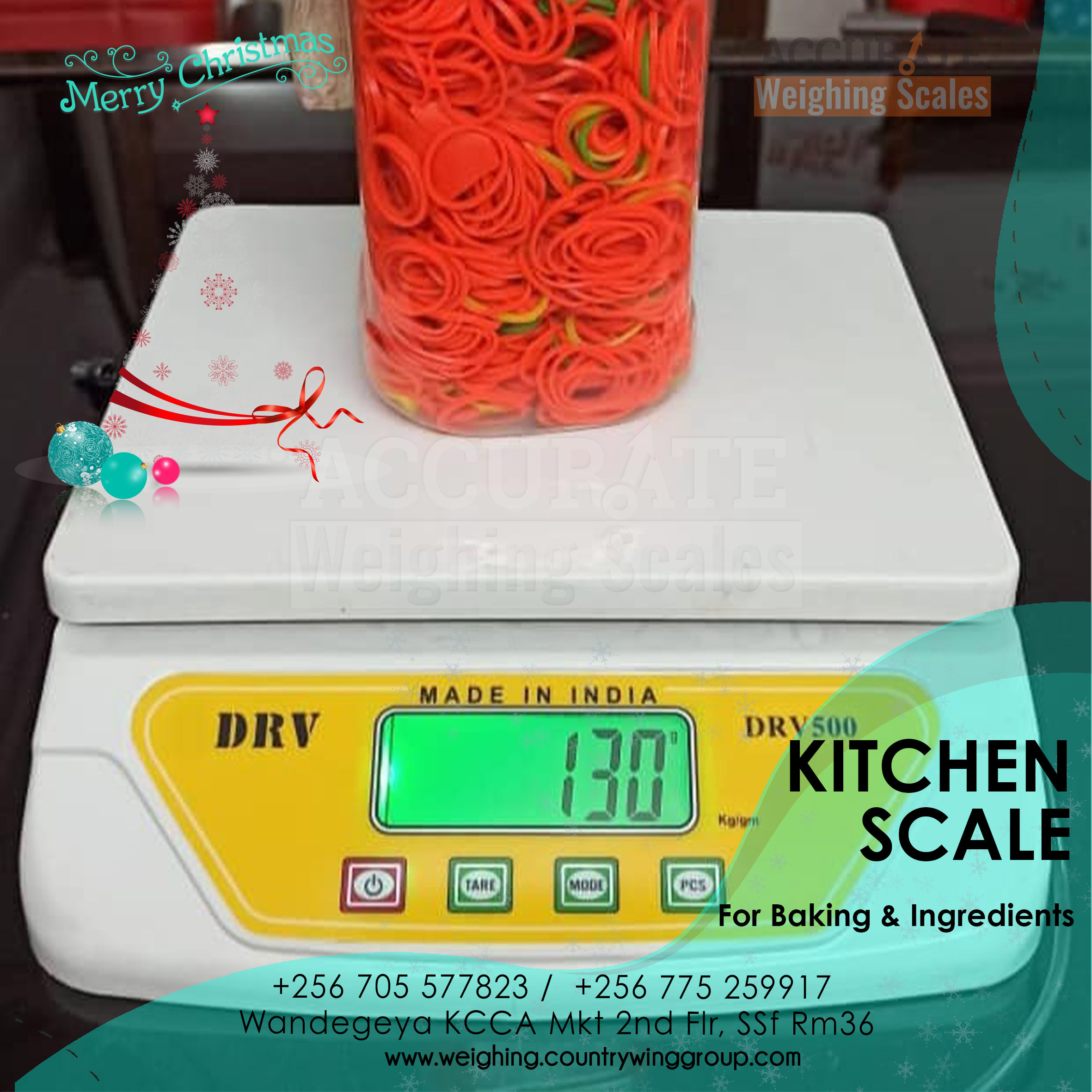 Digital food Kitchen weighing Scale 3kg in Kampala