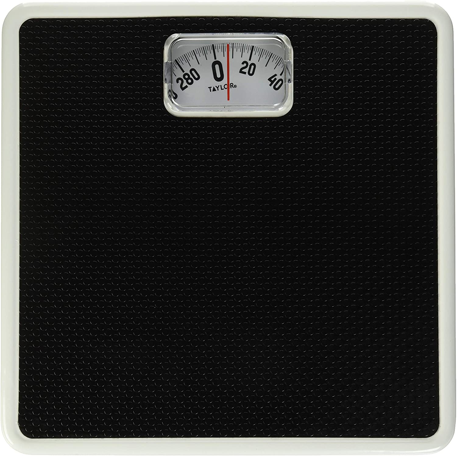 Manual zero adjustment bathroom scales for accuracy