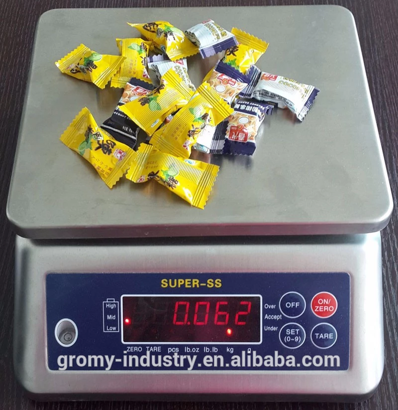 Simple to use table top weighing scales