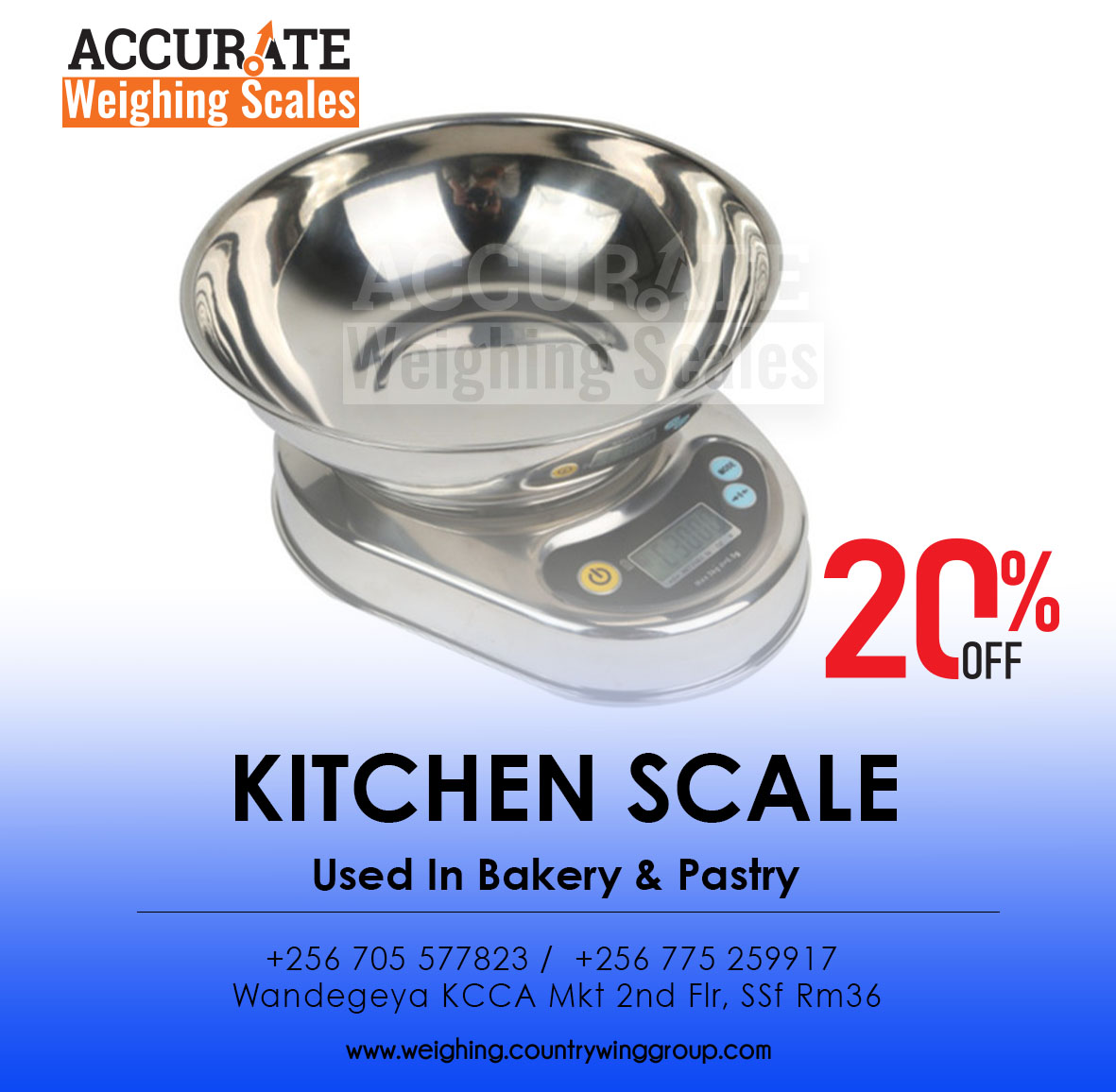 different capacities digital kitchen weighing scales