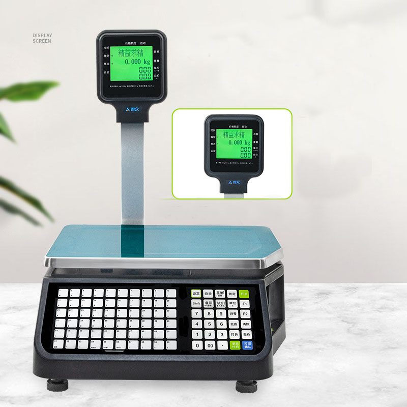 Barcode Label Scales – Ideal for Weighing and Printing Labels - Barcode weighing scale available in Kampala, Uganda