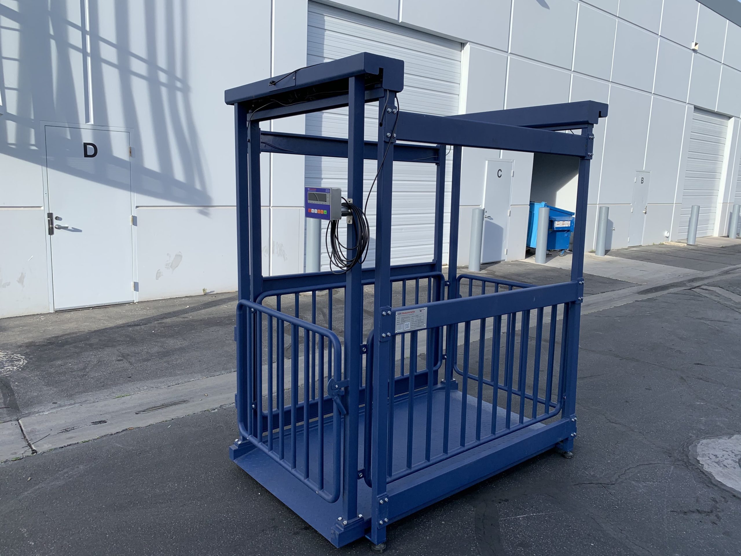 Industrial Electronic Animal Floor Cattle Weighing Scale - Animal-Heavy-Duty weighing scale available in Kampala, Uganda