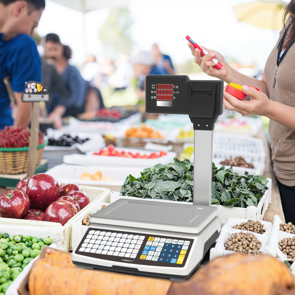 Highly Accurate Barcode Label Printing Scale - Barcode weighing scale available in Kampala, Uganda