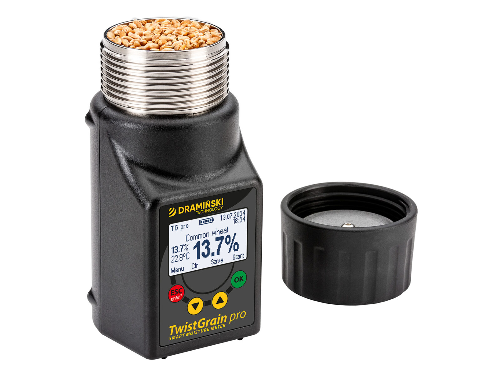Draminski TwistGrain Pro Small Professional Moisture Meter - Grain-Moisture-Meters weighing scale available in Kampala, Uganda
