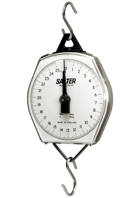 Hanging Dial Spring Balance – 200 kg Capacity