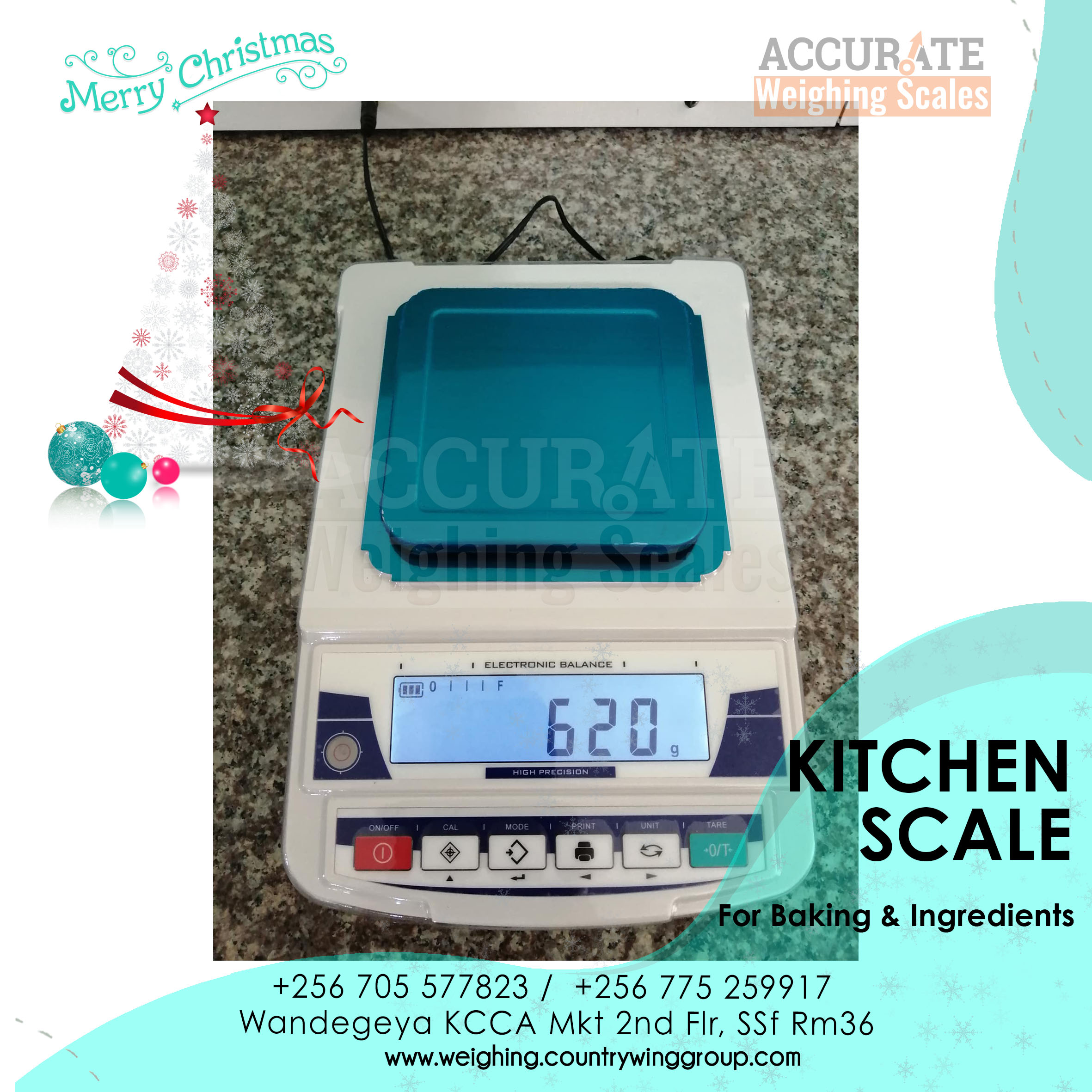 Certified Kitchen Scale for Cooking Baking in Kampala