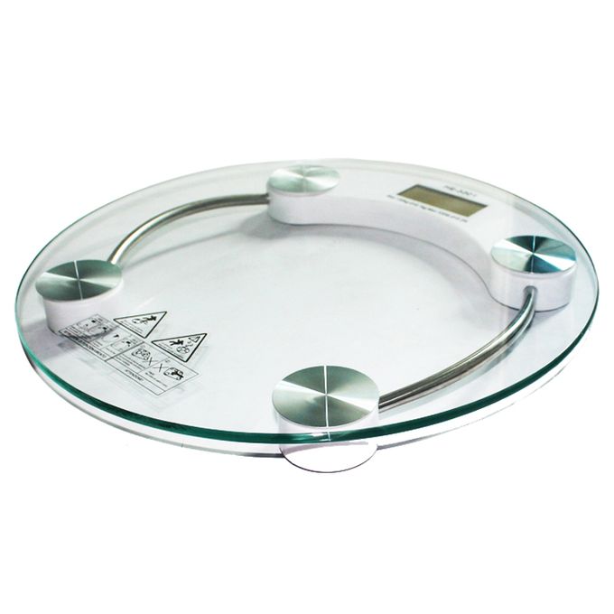 Durable bathroom scale with optional Bluetooth output