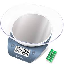 Food kitchen Scale with Bowl, Timer, and Temperature Sensor