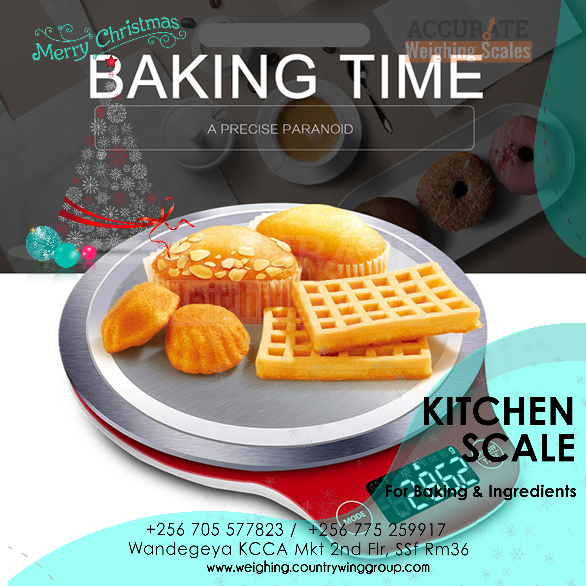 Household Digital Kitchen weighing Scales 10kg in Kampala
