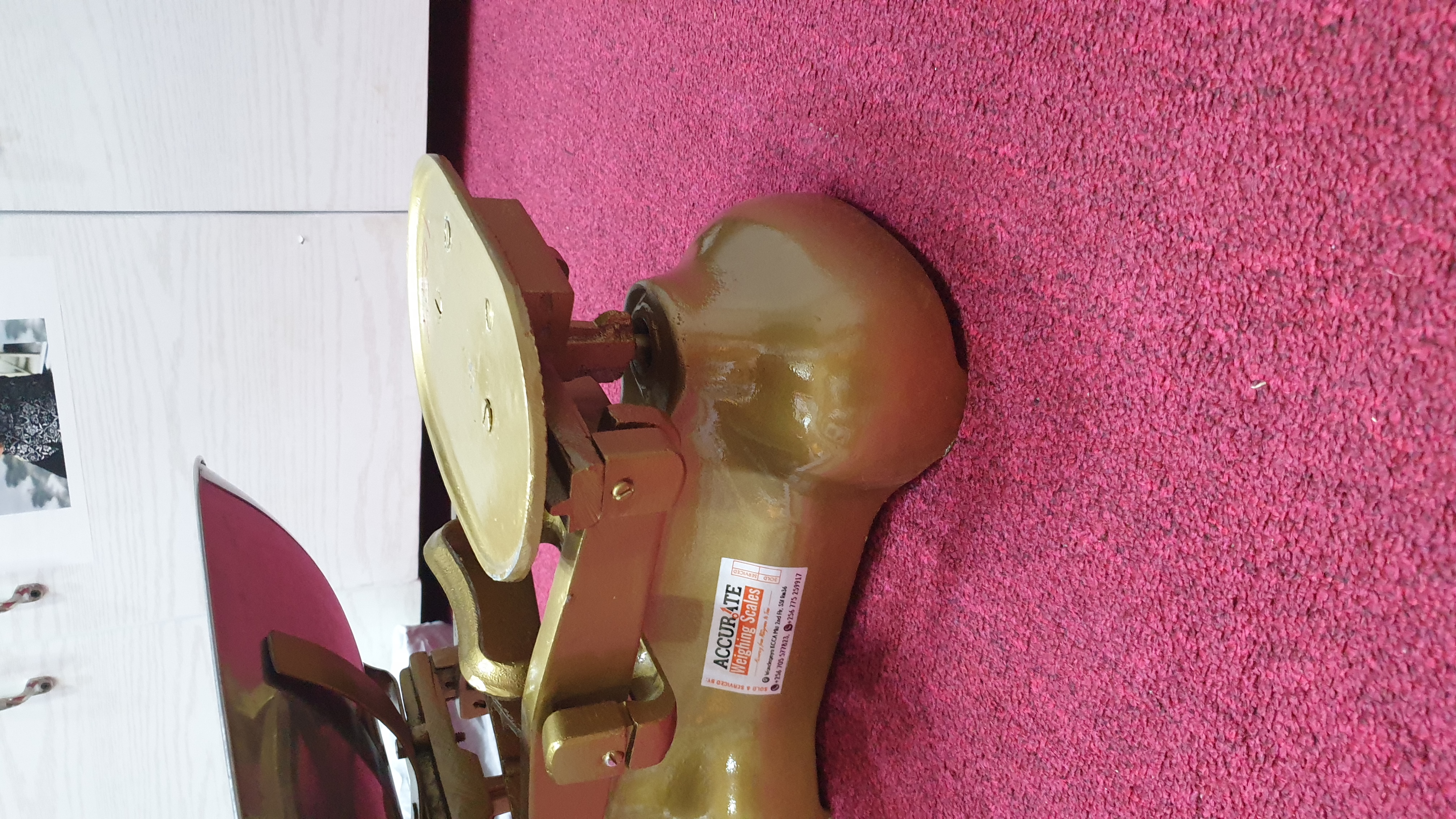 Beam Balance with 150mm Steel Pans - Counter-Manual-Balance weighing scale available in Kampala, Uganda