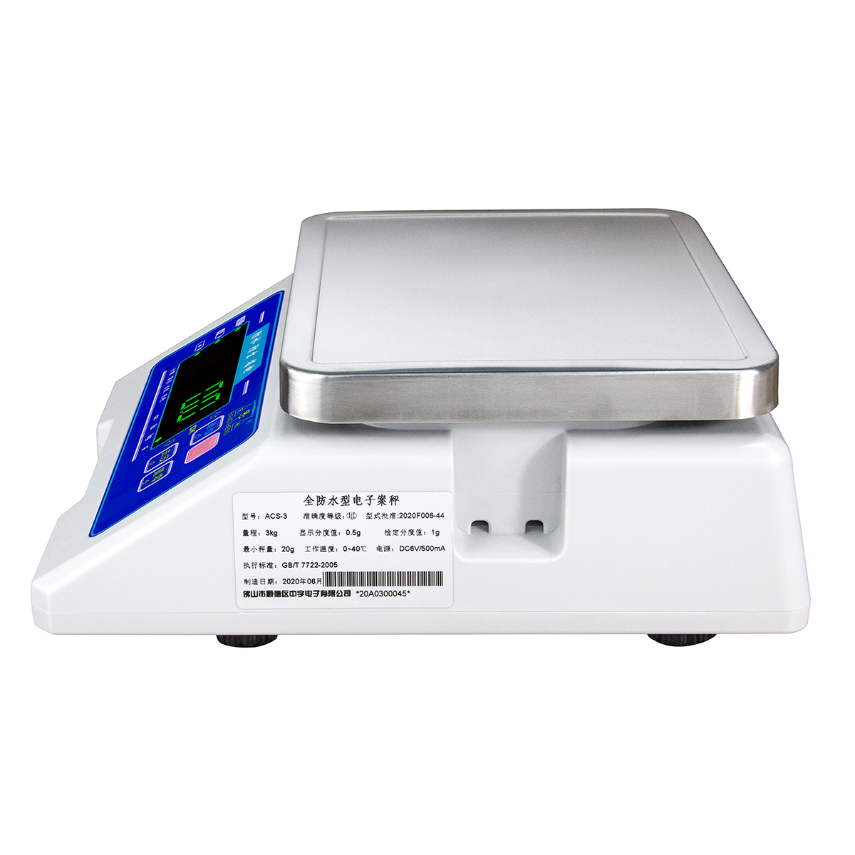 Electronic Weight Scale – Stainless Steel Digital Waterproof - view 2