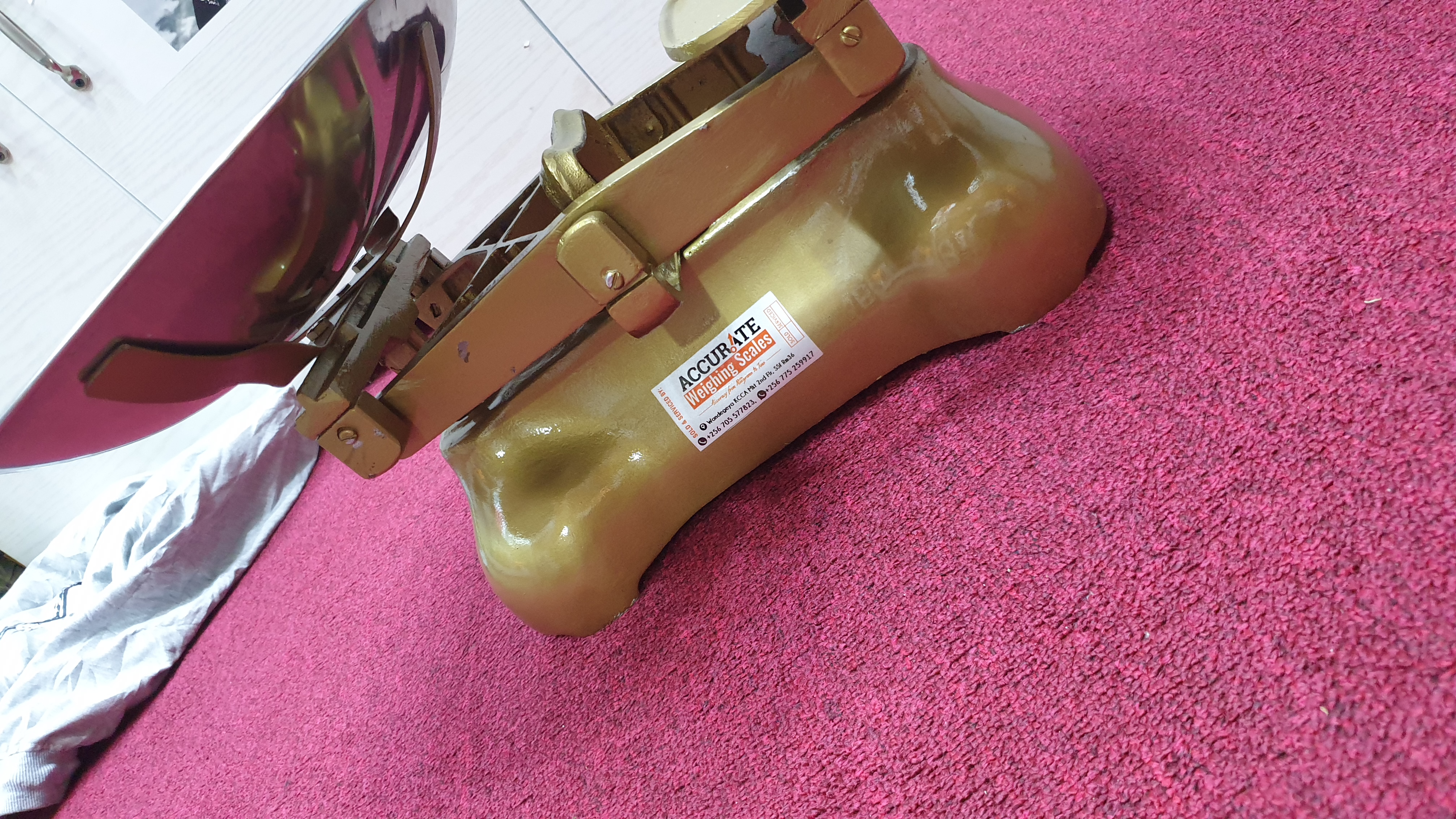 Stainless Steel Counterweight Scales Low Price - Counter-Manual-Balance weighing scale available in Kampala, Uganda