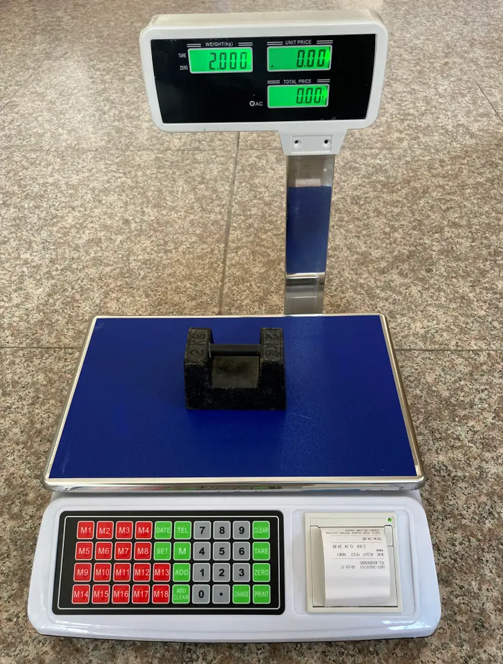 Choose and Buy Affordable Barcode Label Printing Scale - Barcode weighing scale available in Kampala, Uganda